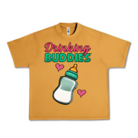 Peanut Butter drinking buddies baby bottle Urban Heavy Tee - Jasminsmagicworld
