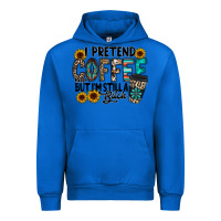Cobalt i pretend coffee Urban Hoodie - RacoonDesign