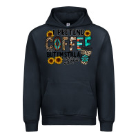 Navy i pretend coffee Urban Hoodie - RacoonDesign