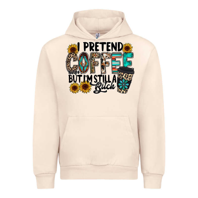 I Pretend Coffee Urban Hoodie by RacoonDesign | Teevron