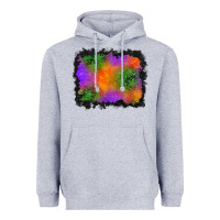 Heather Grey halloween stars background Heavyweight Hoodie - BundleAndBundleShop