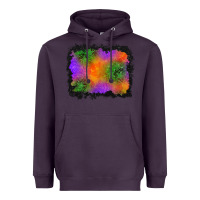 Plum halloween stars background Heavyweight Hoodie - BundleAndBundleShop