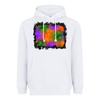 White halloween stars background Heavyweight Hoodie - BundleAndBundleShop