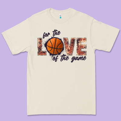 Basketball Love Of The Game Premium Tee Designed By Jahusdesignshop