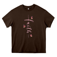 Faith Cross Heavy Core Tee | Teevron