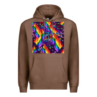 Chestnut lgbt flag seamless pattern Premium Hoodie - FaDigitalArtStudio