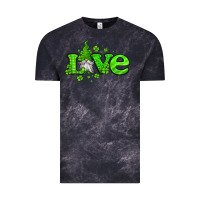 Cloud Black love st patricks gnome Vintage Tee - Jasminsmagicworld