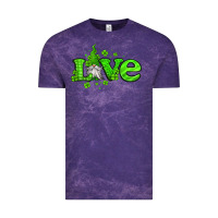 Cloud Purple love st patricks gnome Vintage Tee - Jasminsmagicworld