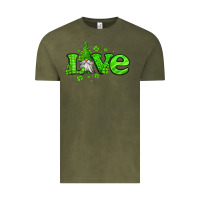 Vintage Olive love st patricks gnome Vintage Tee - Jasminsmagicworld