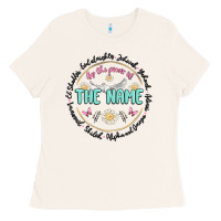 Bone by the power of the name Ladies Tee - MaliasSmallBusiness