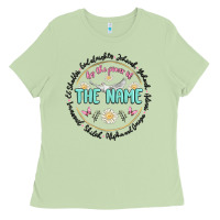 By The Power Of The Name Ladies Tee | Teevron