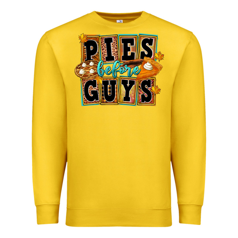 Pies Before Guys Premium Sweatshirt by FaDigitalArtStudio | Teevron