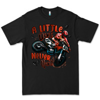Black a little dirt never hurt dirt bike Premium Tee - MaliasSmallBusiness