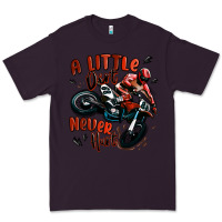 Plum a little dirt never hurt dirt bike Premium Tee - MaliasSmallBusiness
