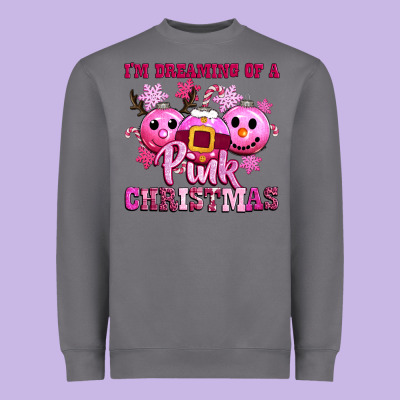 Iam Dreaming Of A Christmas Heavyweight Sweatshirt Designed By Cowgirlartshop