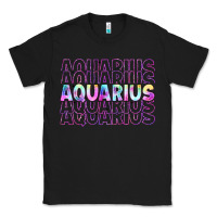 Black aquarius Classic Tee - Artiststas