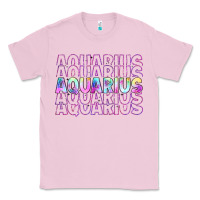 Bubblegum Pink aquarius Classic Tee - Artiststas