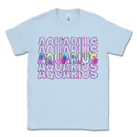 Dusty Blue aquarius Classic Tee - Artiststas