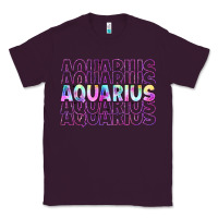Plum aquarius Classic Tee - Artiststas