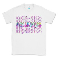 White aquarius Classic Tee - Artiststas