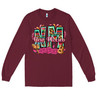 Burgundy New Mexico Long Sleeve Tee - texasbilliewilder