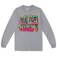 Heather Grey New Mexico Long Sleeve Tee - texasbilliewilder