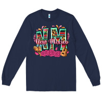 Navy New Mexico Long Sleeve Tee - texasbilliewilder