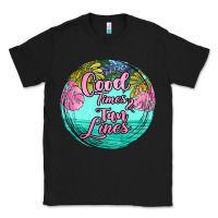 Black good times and tan lines Classic Tee - JahusDesignShop