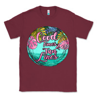 Burgundy good times and tan lines Classic Tee - JahusDesignShop