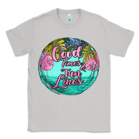 Moon Dust good times and tan lines Classic Tee - JahusDesignShop