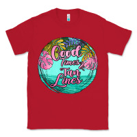 Red good times and tan lines Classic Tee - JahusDesignShop