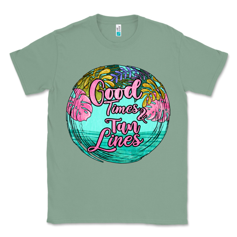 Good Times And Tan Lines Classic Tee by JahusDesignShop | Teevron