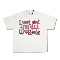 Pistachio i wear pink for all warriors Urban Heavy Tee - JahusDesignShop