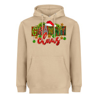 Mushroom christmas granny claus Heavyweight Hoodie - FaDigitalArtStudio