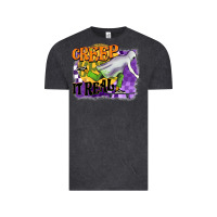 Vintage Black creep it real Vintage Tee - BarkalooDesign
