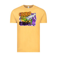 Vintage Mustard creep it real Vintage Tee - BarkalooDesign