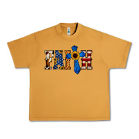 Peanut Butter faith  th of july cross Urban Heavy Tee - Jasminsmagicworld