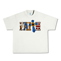 Pistachio faith  th of july cross Urban Heavy Tee - Jasminsmagicworld