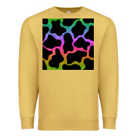 Antique Gold cow glitter seamless pattern Premium Sweatshirt - BundleAndBundleShop
