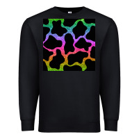 Black cow glitter seamless pattern Premium Sweatshirt - BundleAndBundleShop