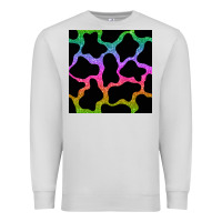 Dove Grey cow glitter seamless pattern Premium Sweatshirt - BundleAndBundleShop