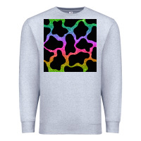 Heather Grey cow glitter seamless pattern Premium Sweatshirt - BundleAndBundleShop