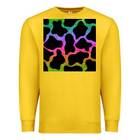 Lemon cow glitter seamless pattern Premium Sweatshirt - BundleAndBundleShop