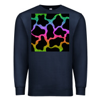 Navy cow glitter seamless pattern Premium Sweatshirt - BundleAndBundleShop