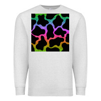 Oatmeal Heather cow glitter seamless pattern Premium Sweatshirt - BundleAndBundleShop