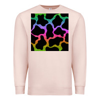 Pale Pink cow glitter seamless pattern Premium Sweatshirt - BundleAndBundleShop