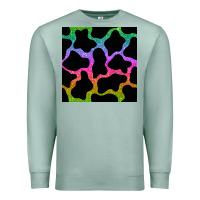 Seafoam cow glitter seamless pattern Premium Sweatshirt - BundleAndBundleShop