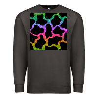 Smoke cow glitter seamless pattern Premium Sweatshirt - BundleAndBundleShop
