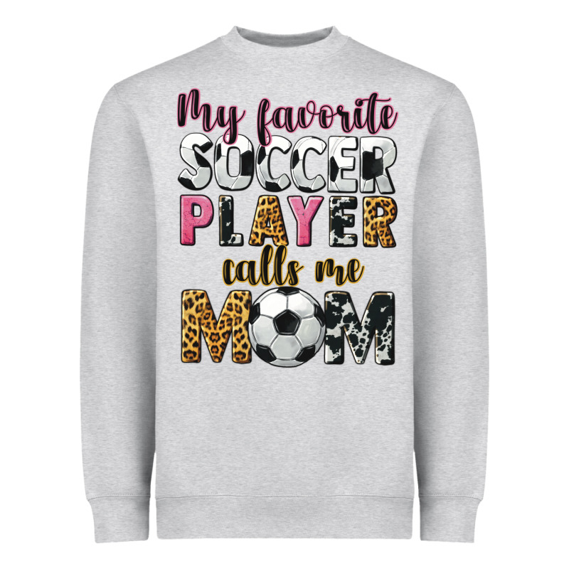 My Favorite Soccer Player Calls Me Mom Heavyweight Sweatshirt by CowGirlArtShop | Teevron