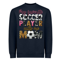 Navy my favorite soccer player calls me mom Heavyweight Sweatshirt - CowGirlArtShop